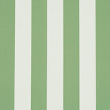 Schumacher Emma Stripe Apple Green Wallpaper