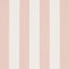 Schumacher Emma Stripe Blush Wallpaper