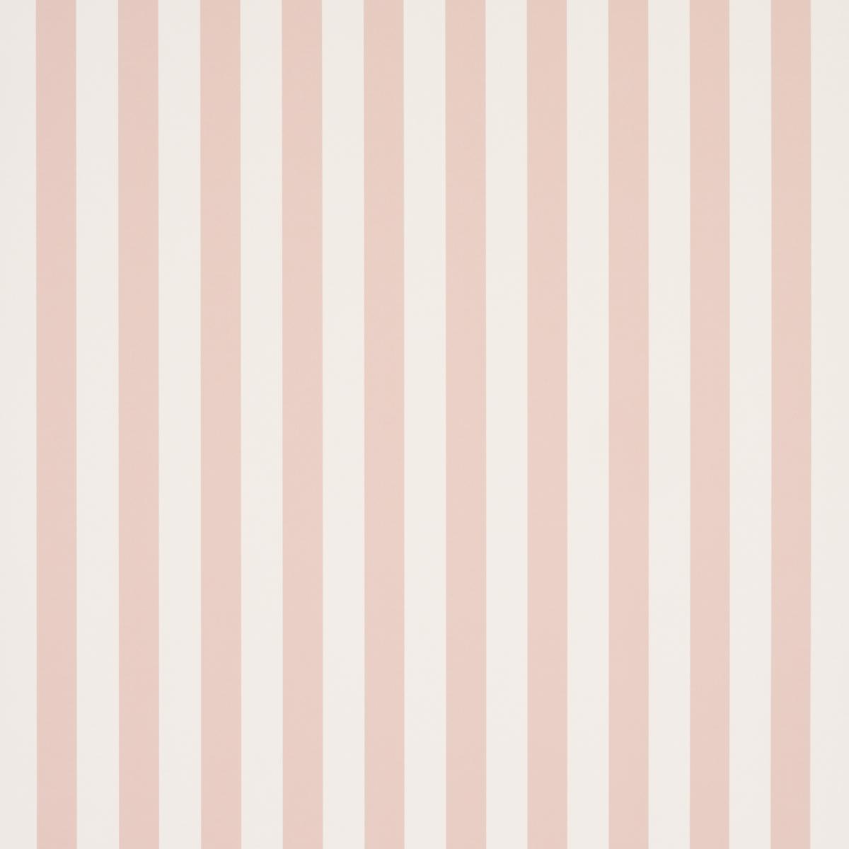 Schumacher Emma Stripe Blush Wallpaper