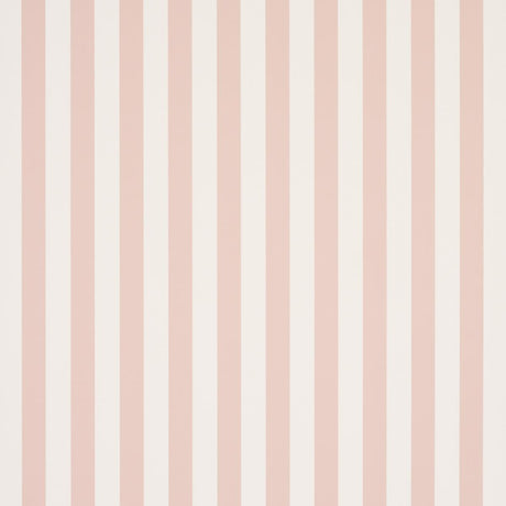 Schumacher Emma Stripe Blush Wallpaper