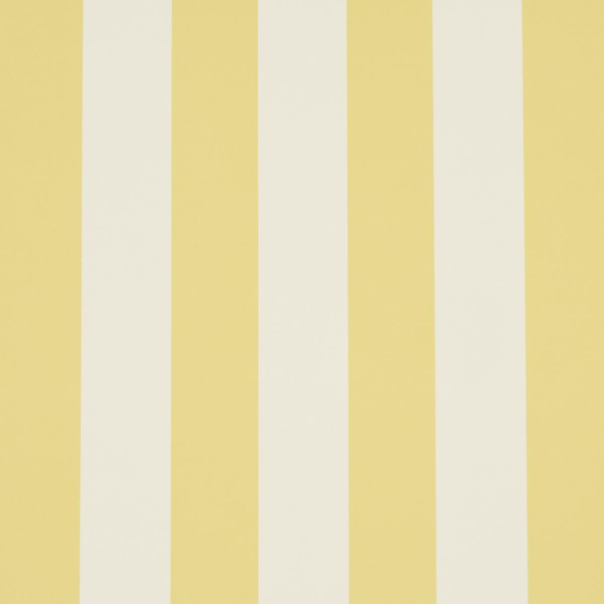 Schumacher Emma Stripe Yellow Wallpaper