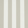 Schumacher Emma Stripe Stone Wallpaper