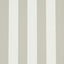 Schumacher Emma Stripe Stone Wallpaper