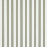 Schumacher Emma Stripe Gray Wallpaper