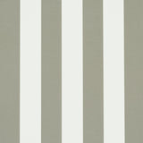 Schumacher Emma Stripe Gray Wallpaper