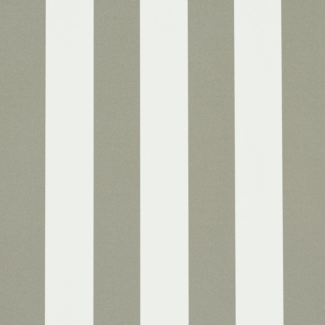 Schumacher Emma Stripe Gray Wallpaper
