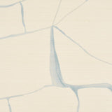 Schumacher Filigree Sisal Sky Wallpaper