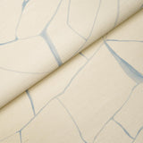 Schumacher Filigree Sisal Sky Wallpaper