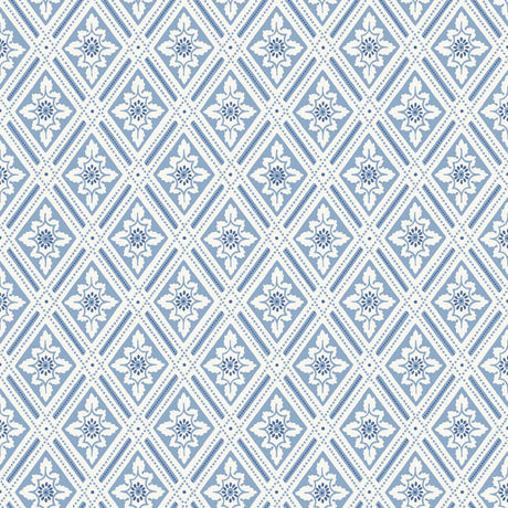Borastapeter Ester Blue And White Wallpaper