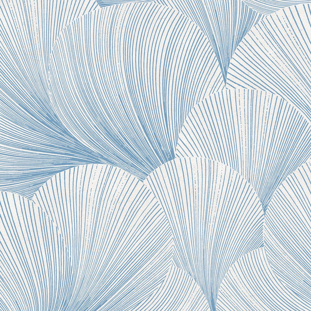 Borastapeter Mirage Blue And White Wallpaper
