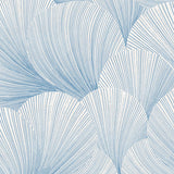 Borastapeter Mirage Blue And White Wallpaper