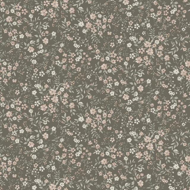 Borastapeter Florence Blush And Brown Wallpaper