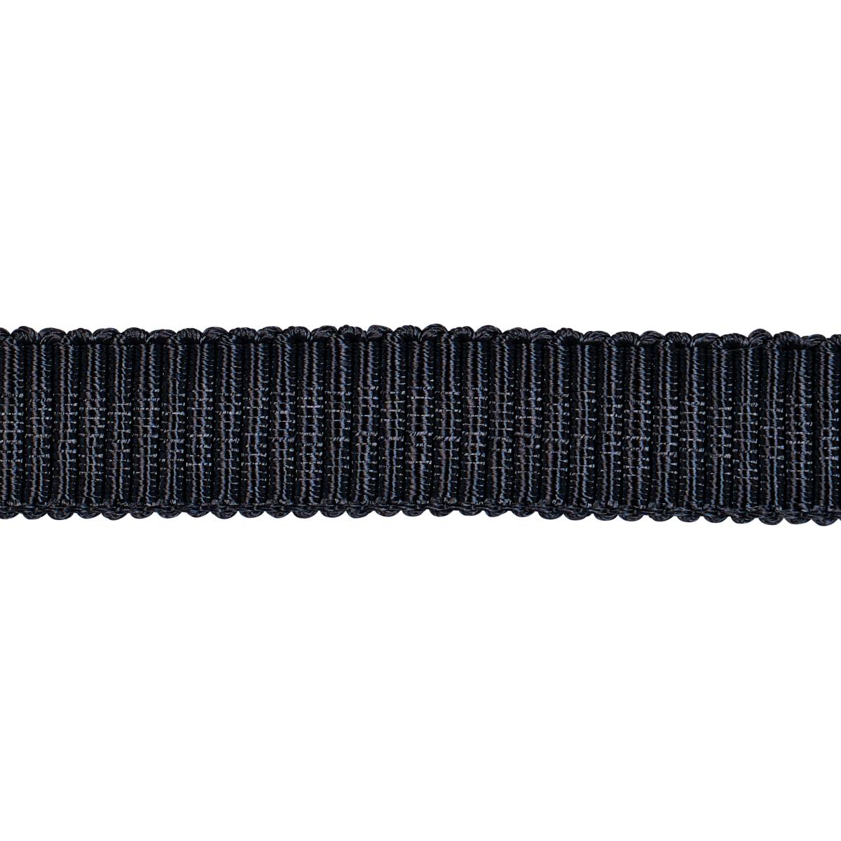 Schumacher Charcoal Narrow Faille Tape