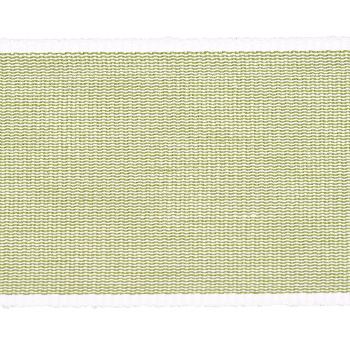 Schumacher Sandpiper Tape Wide Green Trim