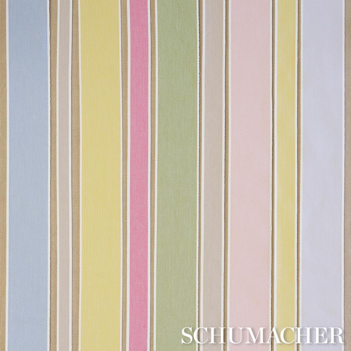 Schumacher Sandpiper Tape Wide Green Trim