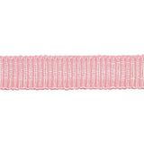 Schumacher Blush Narrow Faille Tape