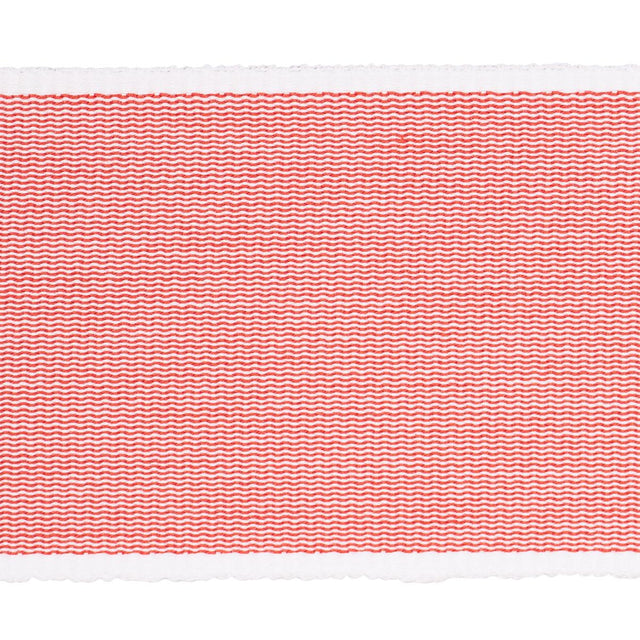 Schumacher Sandpiper Tape Wide Red Trim