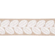Schumacher Ivory On Natural Berkeley Tape Narrow