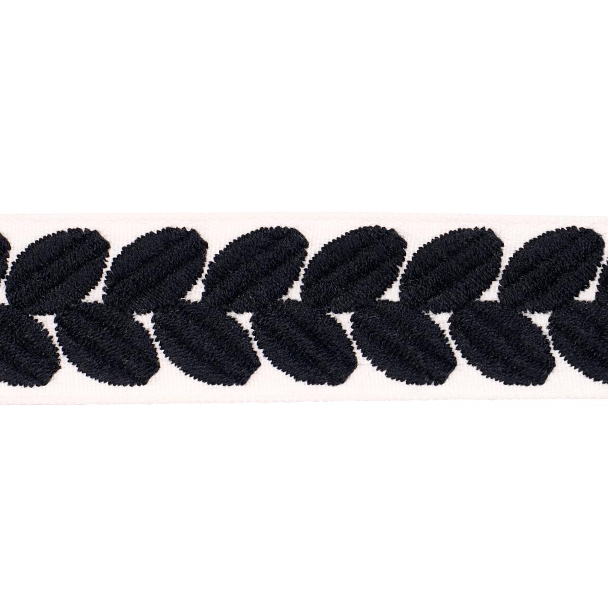 Schumacher Black Berkeley Tape Narrow