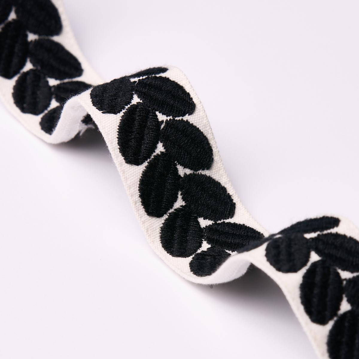 Schumacher Black Berkeley Tape Narrow