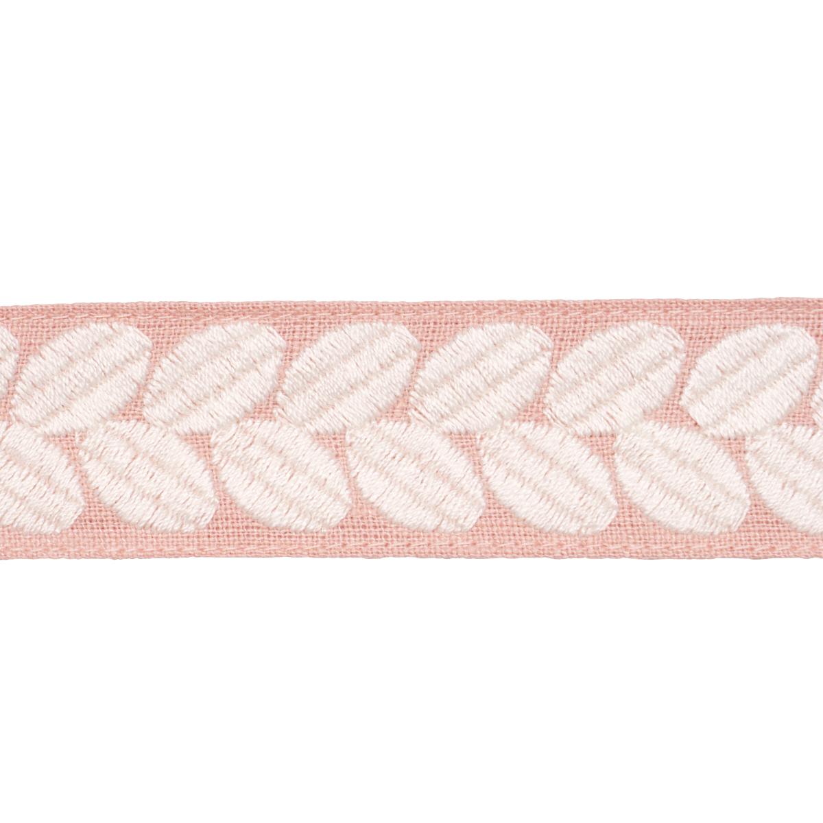 Schumacher Blush Berkeley Tape Narrow