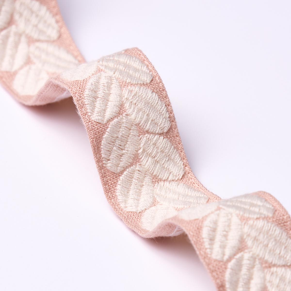 Schumacher Blush Berkeley Tape Narrow