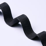 Schumacher Charcoal Medium Faille Tape