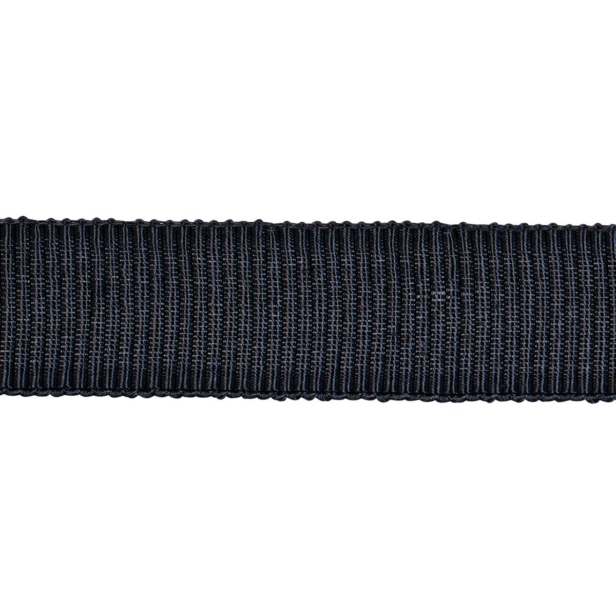Schumacher Charcoal Medium Faille Tape