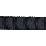 Schumacher Charcoal Medium Faille Tape