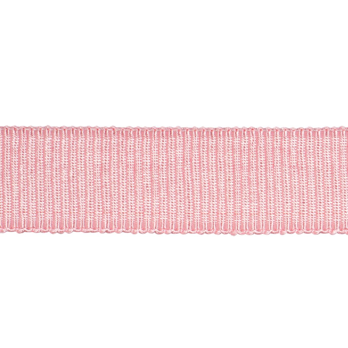 Schumacher Blush Medium Faille Tape