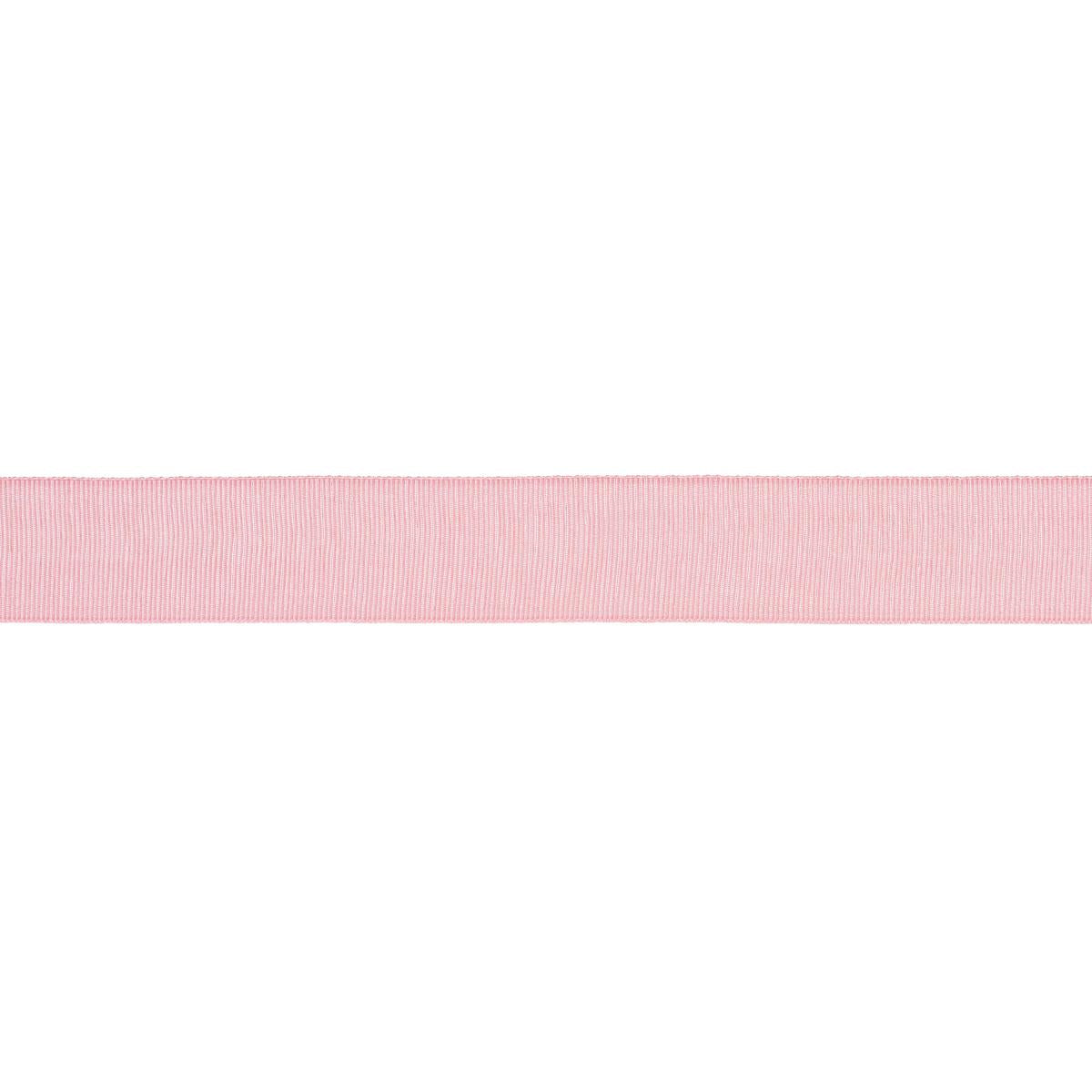 Schumacher Blush Wide Faille Tape