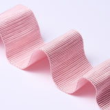 Schumacher Blush Wide Faille Tape
