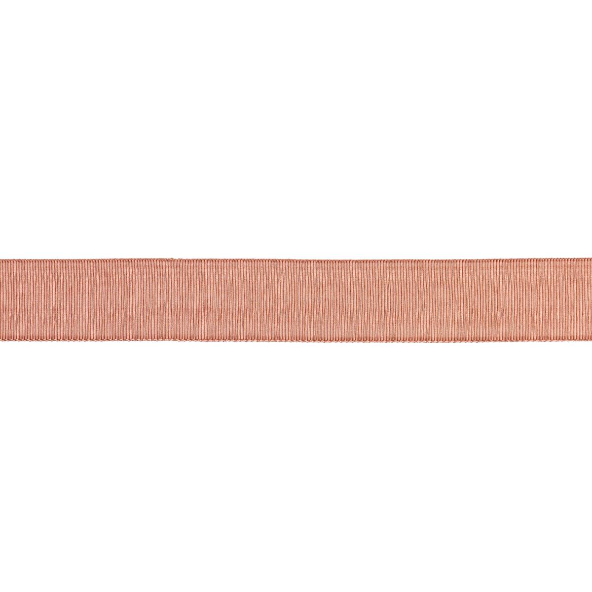 Schumacher Peach Wide Faille Tape