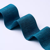 Schumacher Peacock Wide Faille Tape