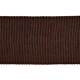 Schumacher Chocolate Wide Faille Tape