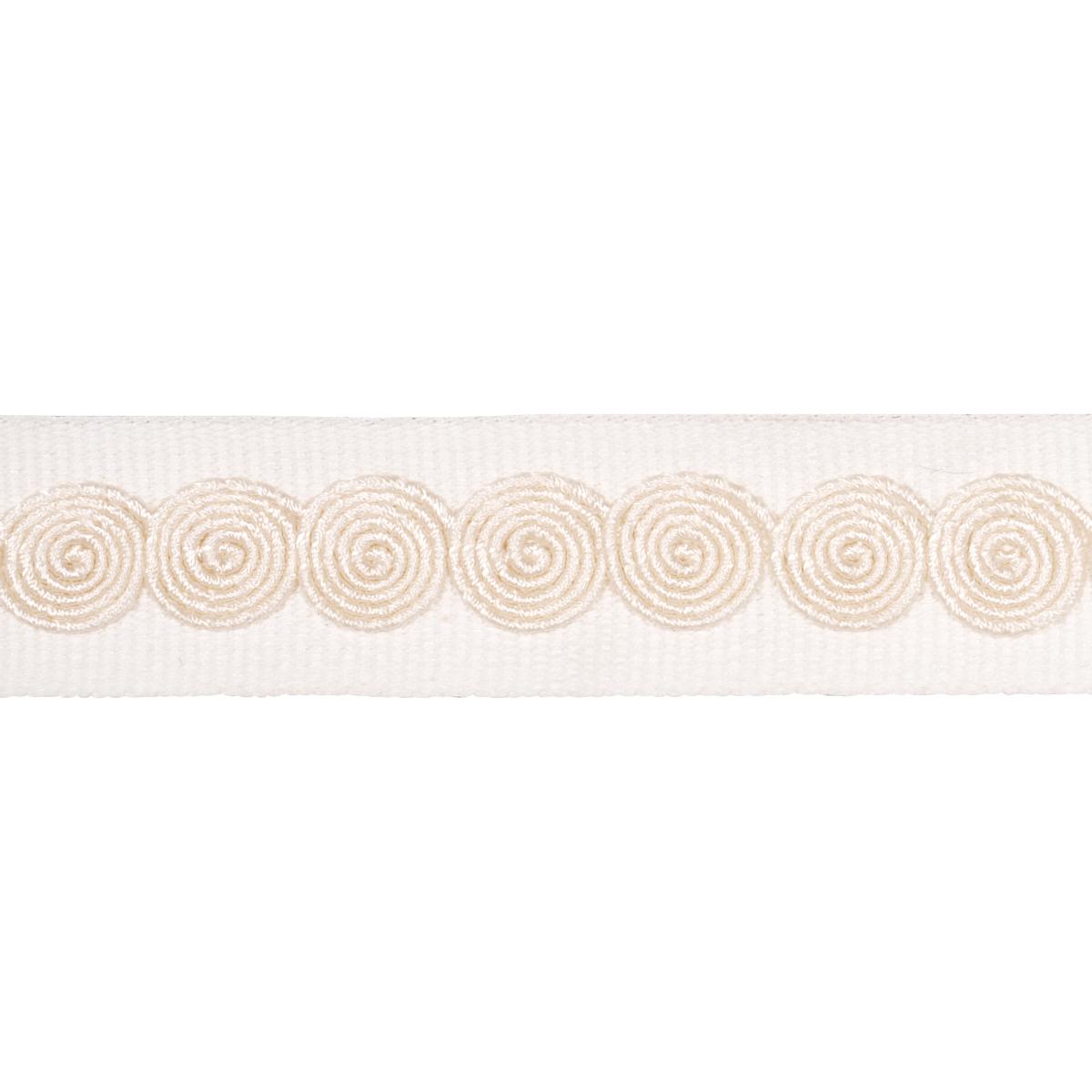 Schumacher Ivory Castille Tape Narrow