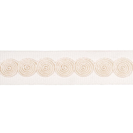 Schumacher Ivory Castille Tape Narrow