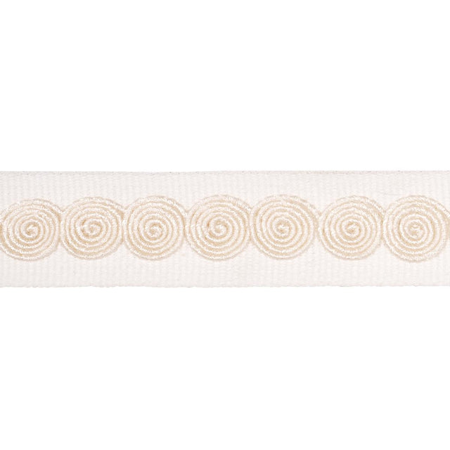 Schumacher Ivory Castille Tape Narrow