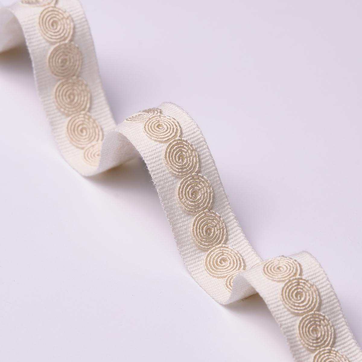 Schumacher Ivory Castille Tape Narrow