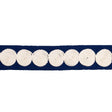 Schumacher Navy Castille Tape Narrow
