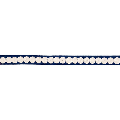 Schumacher Navy Castille Tape Narrow
