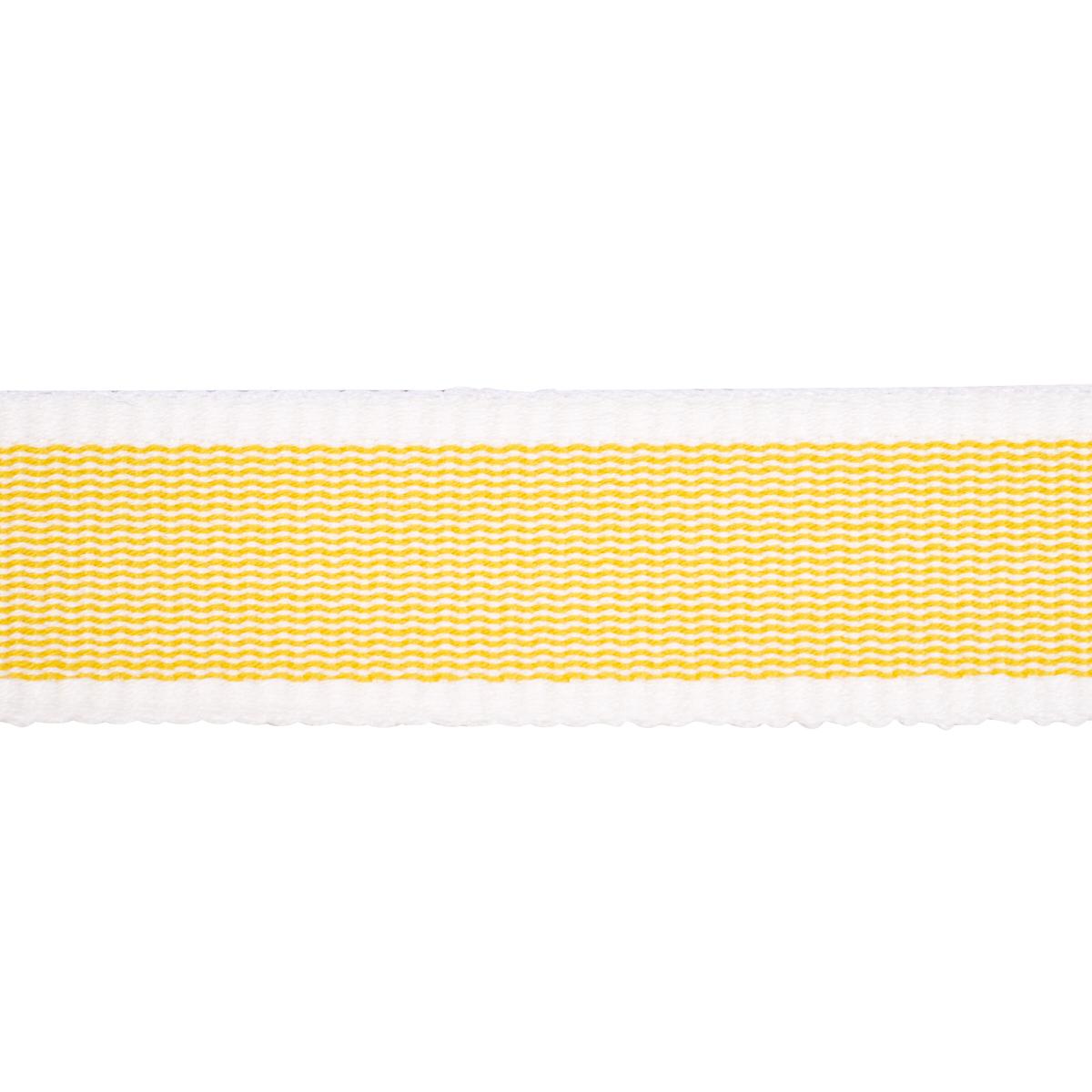 Schumacher Sandpiper Tape Narrow Yellow Trim