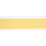 Schumacher Sandpiper Tape Narrow Yellow Trim