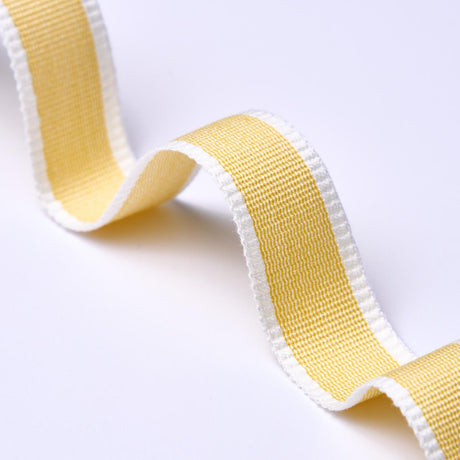 Schumacher Sandpiper Tape Narrow Yellow Trim