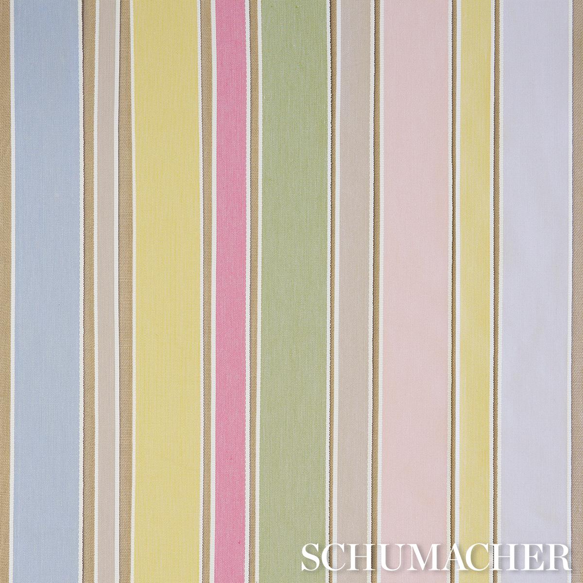 Schumacher Sandpiper Tape Narrow Yellow Trim