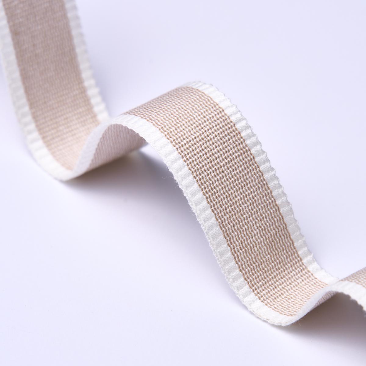 Schumacher Sandpiper Tape Narrow Natural Trim
