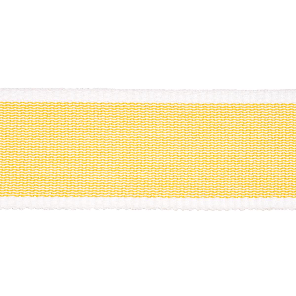 Schumacher Sandpiper Tape Medium Yellow Trim