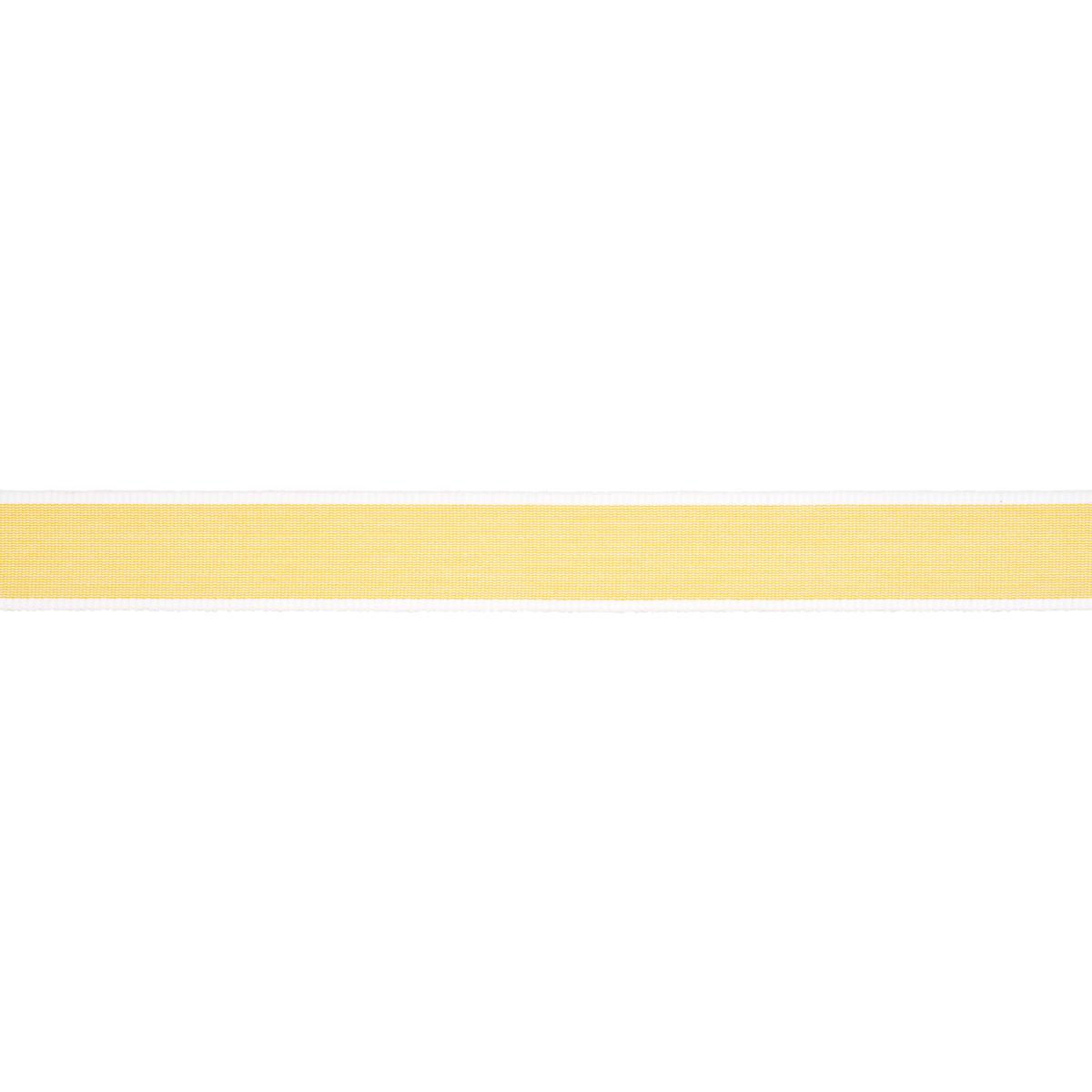 Schumacher Sandpiper Tape Medium Yellow Trim