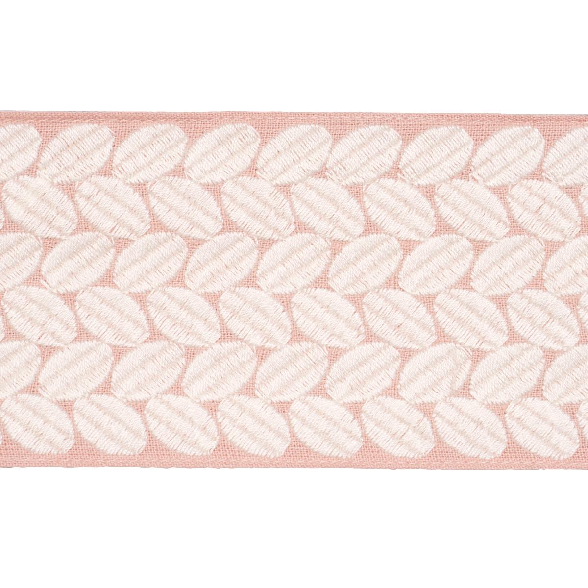 Schumacher Blush Berkeley Tape Wide