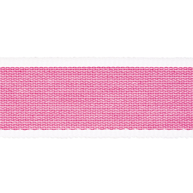 Schumacher Sandpiper Tape Medium Pink Trim